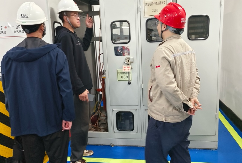 瀑布沟电站中性点接地装置现场交接